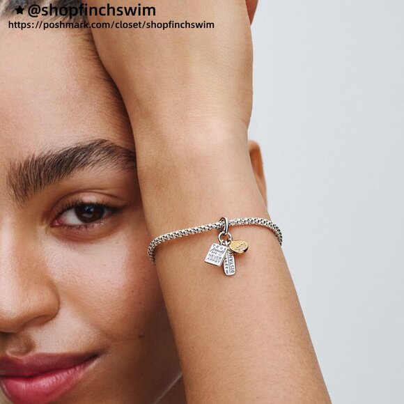 Pandora Friendship Triple Dangle Charm - Picture 4 of 6